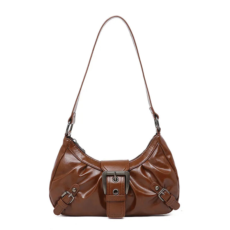 Buckle Shoulder Bag