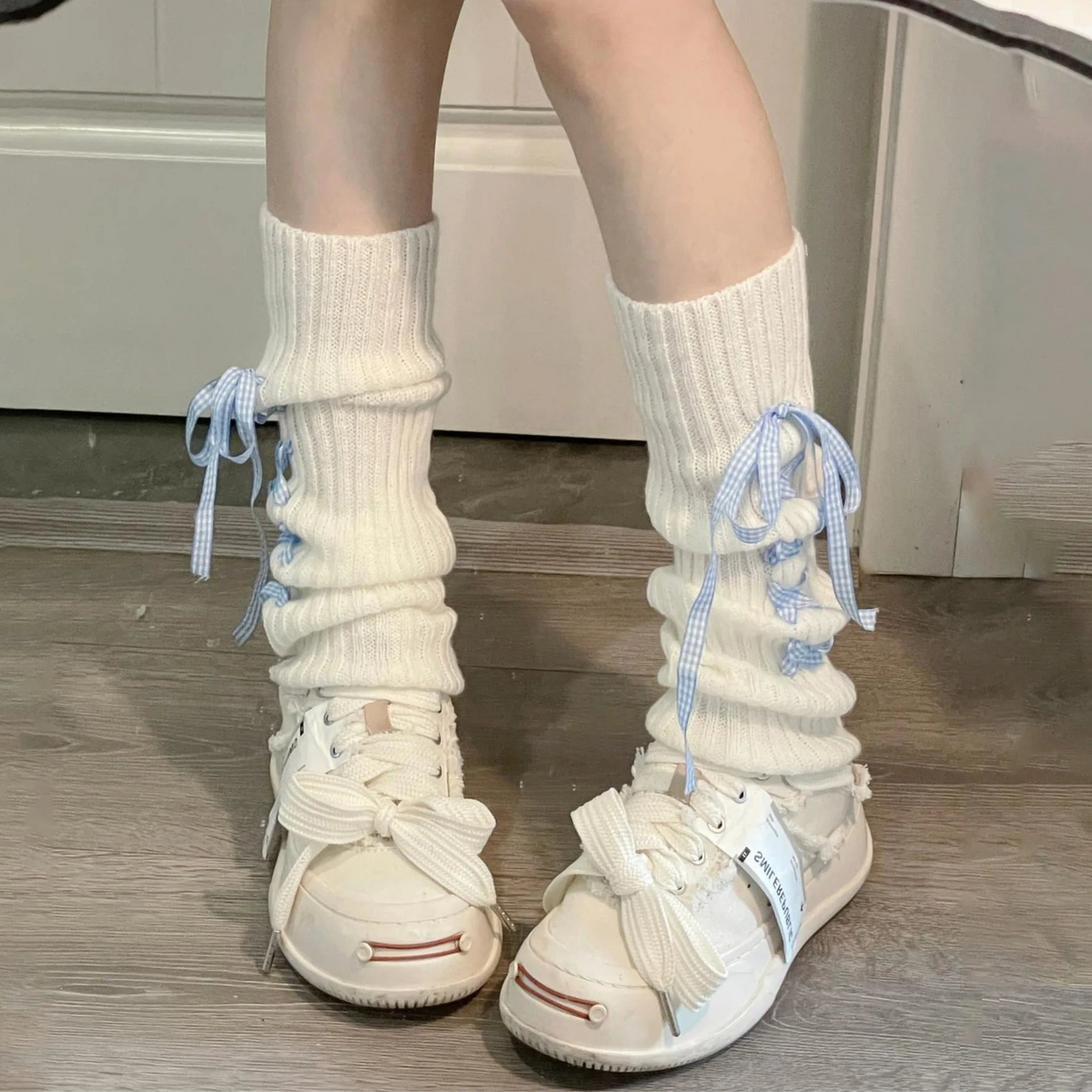 Ribbon Leg Warmers