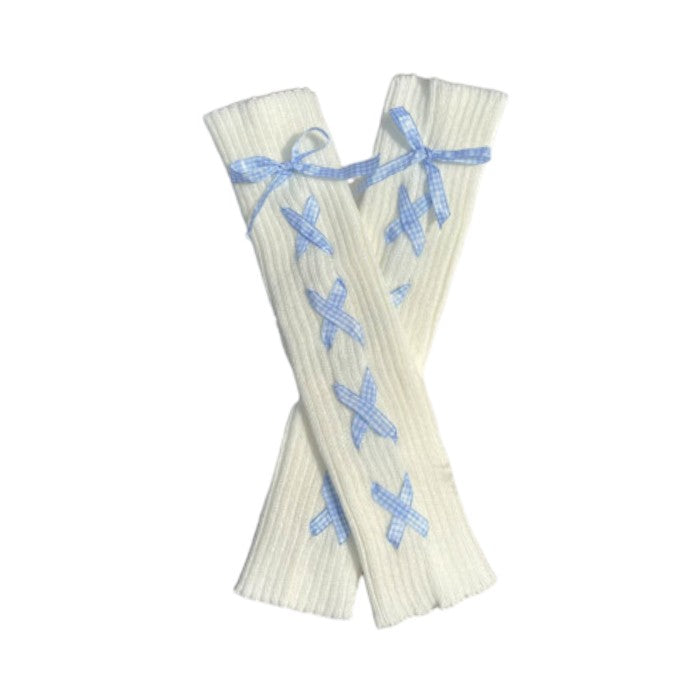 Ribbon Leg Warmers