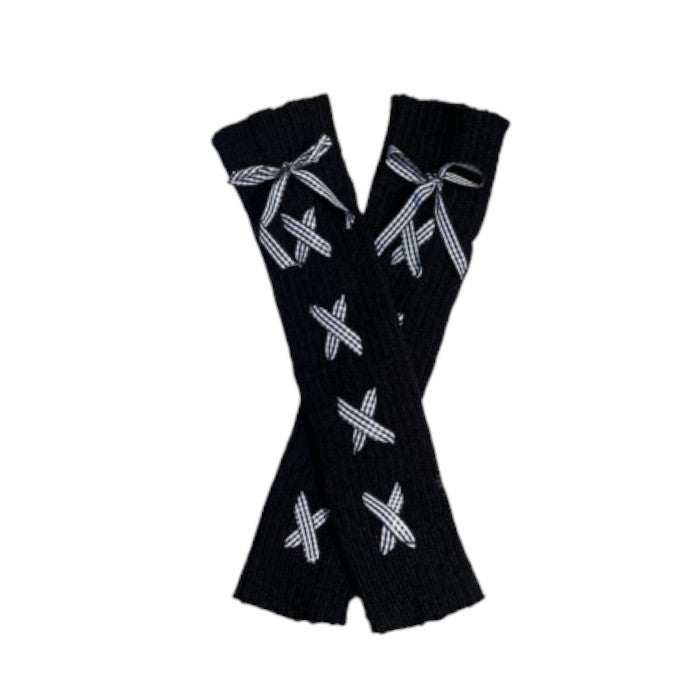 Ribbon Leg Warmers