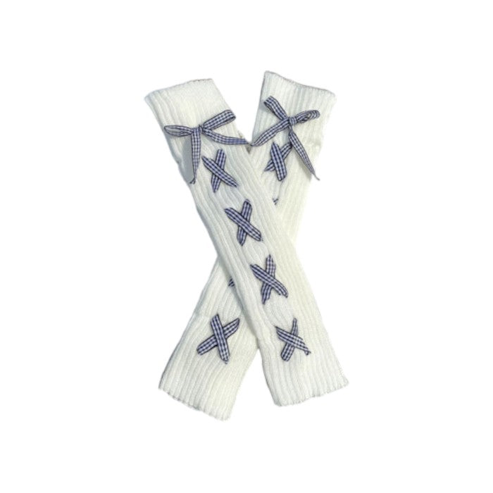 Ribbon Leg Warmers