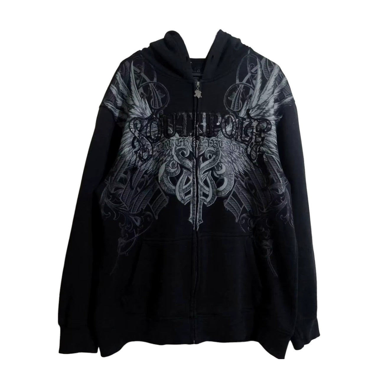 Graphic Zipper Hoodie