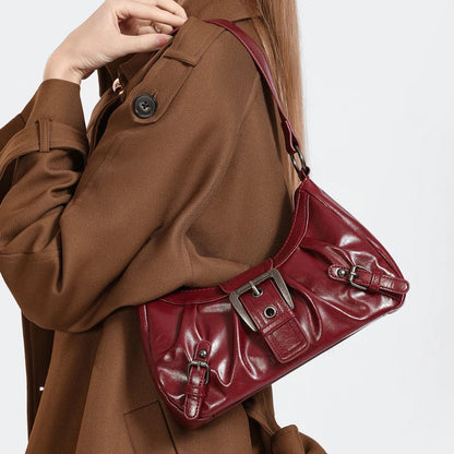 Buckle Shoulder Bag