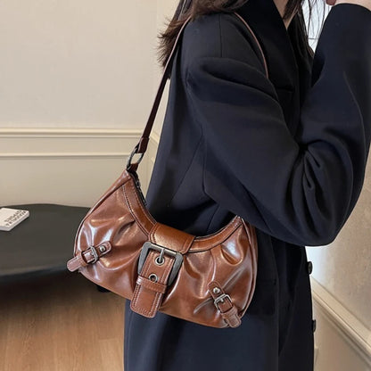 Buckle Shoulder Bag