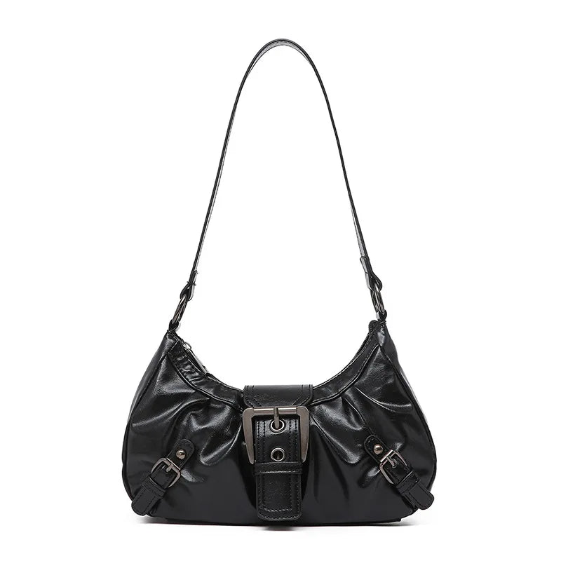 Buckle Shoulder Bag