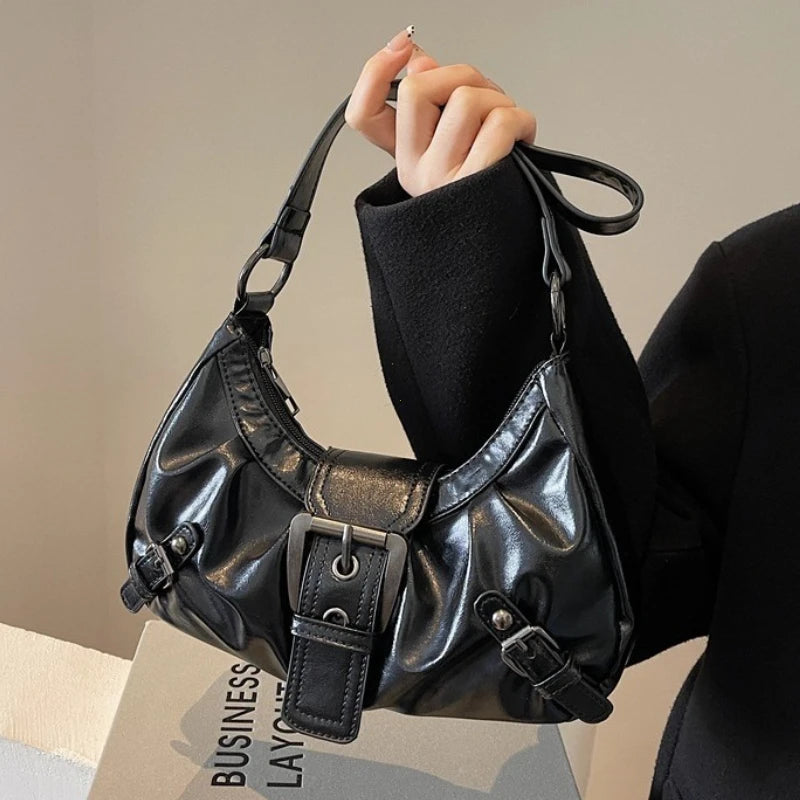 Buckle Shoulder Bag