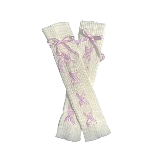 Ribbon Leg Warmers
